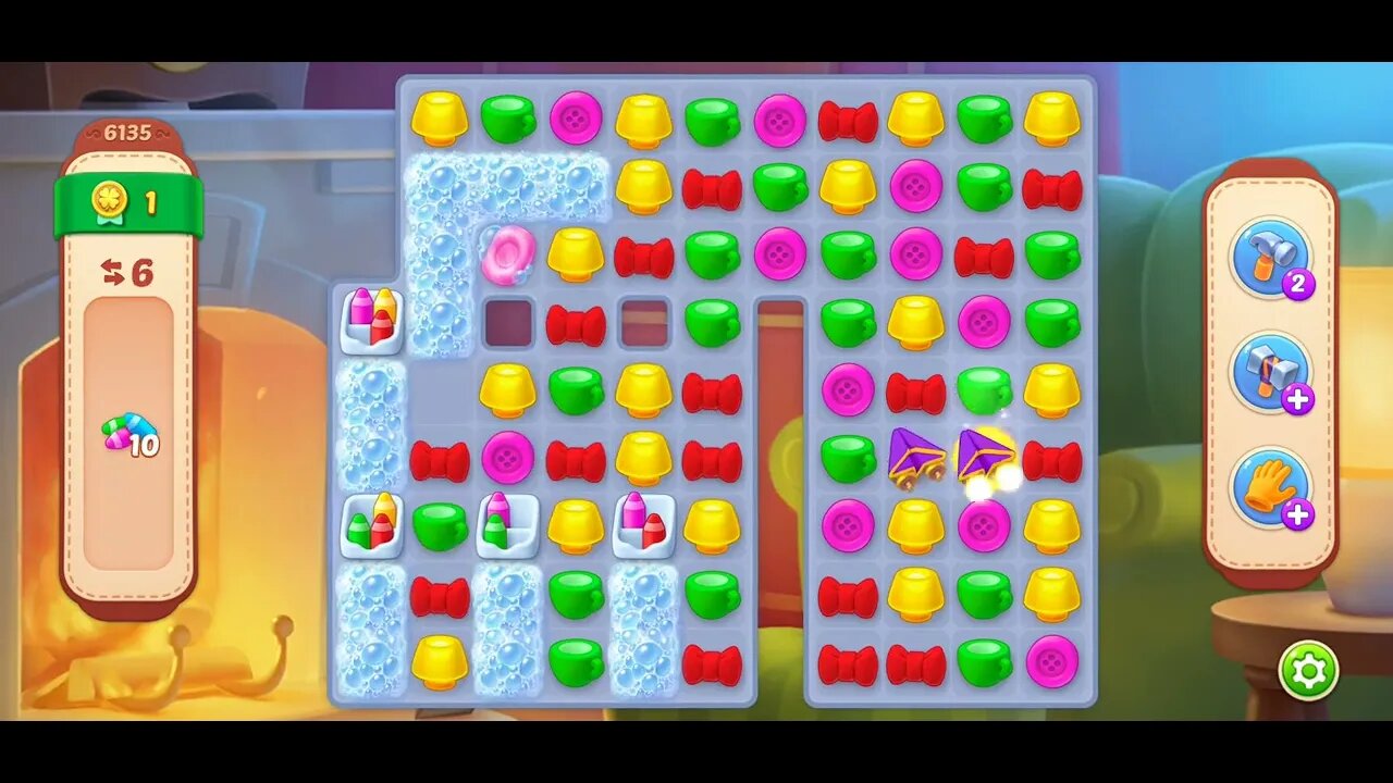 Playrix Homescapes Gameplay Walkthrough Level 6135