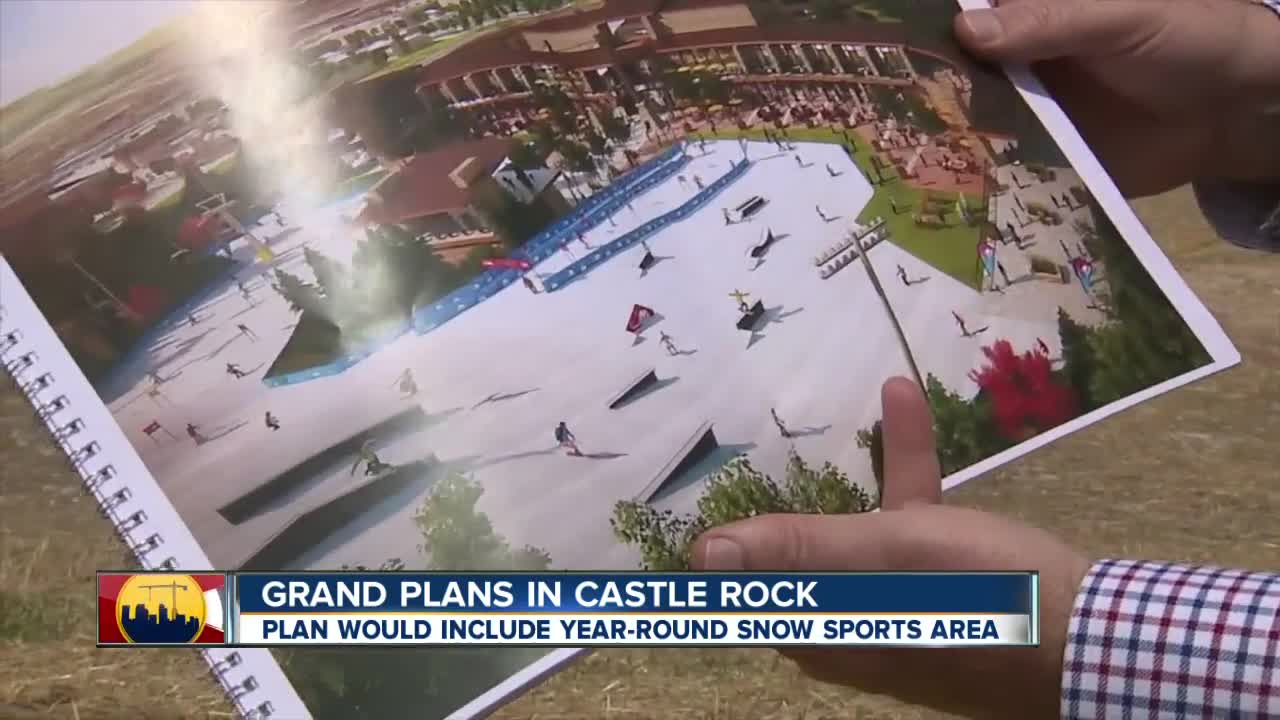 Plan would include year-round snow sports area in Castle Rock