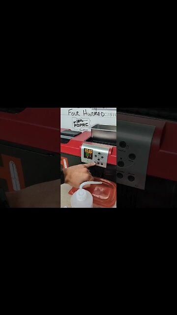 Sonic cleaning the entire action