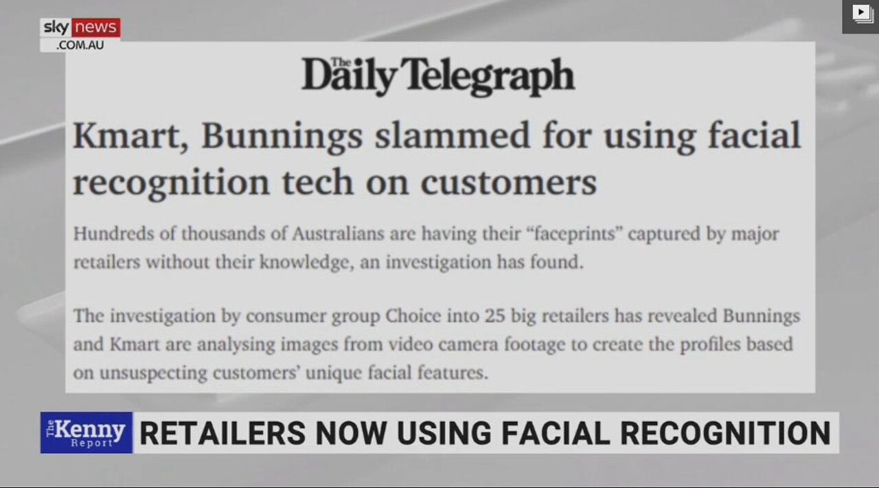 Kmart, Bunnings probed over use of facial recognition technology