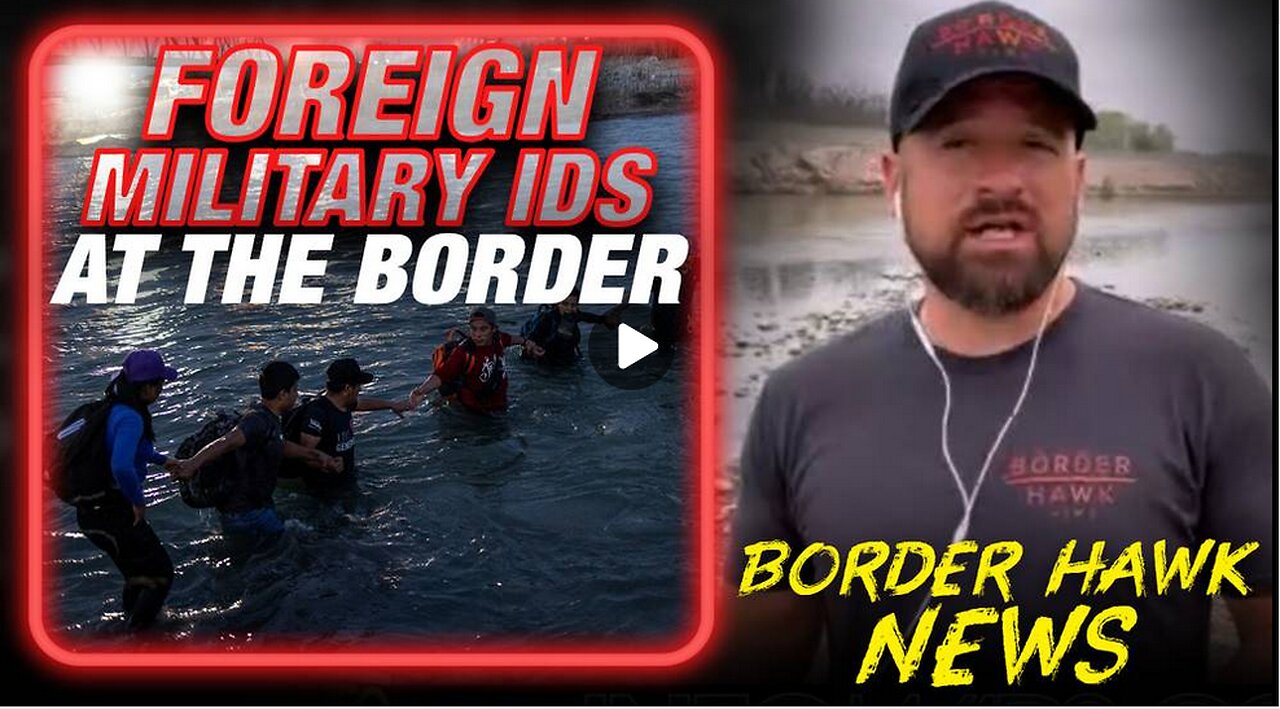 Reporter At The Border Finds Foreign Military IDs On The Rio Grande