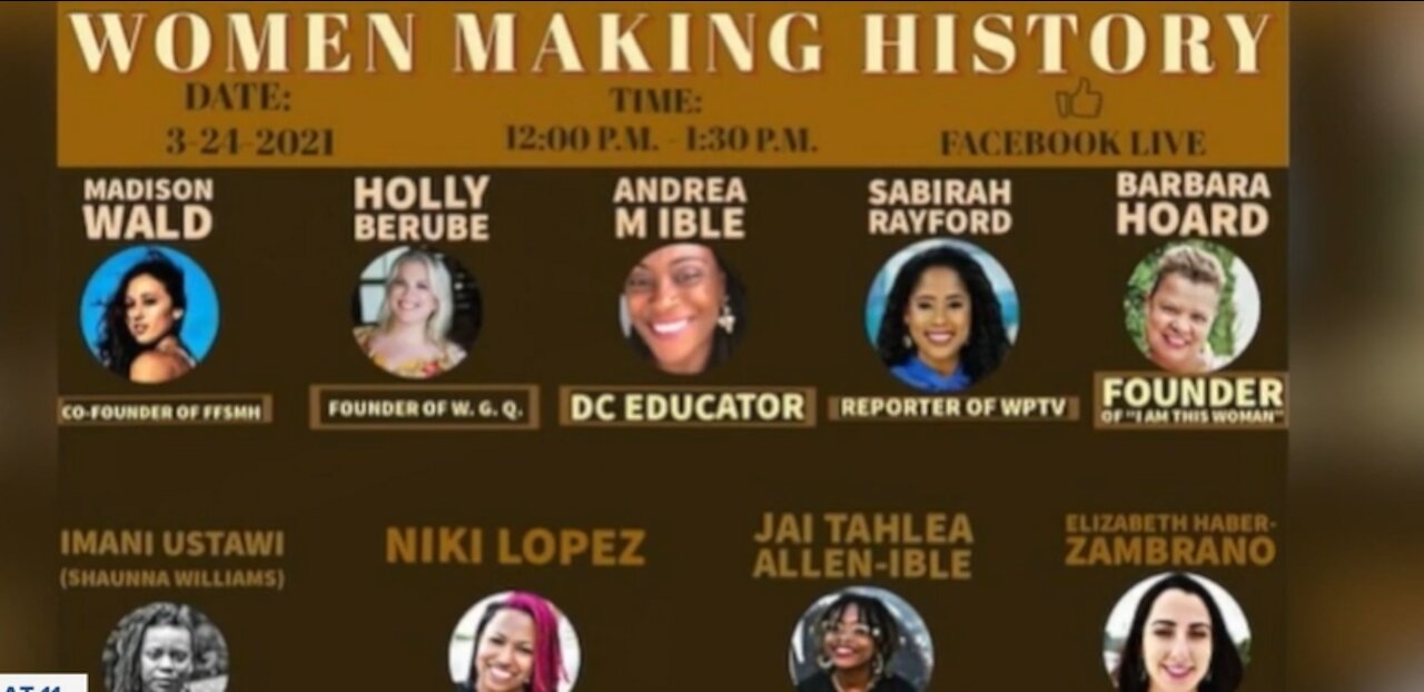 WPTV’s Sabirah Rayford featured on Women’s History Month panel