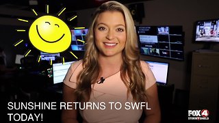 Sunshine returns to SWFL