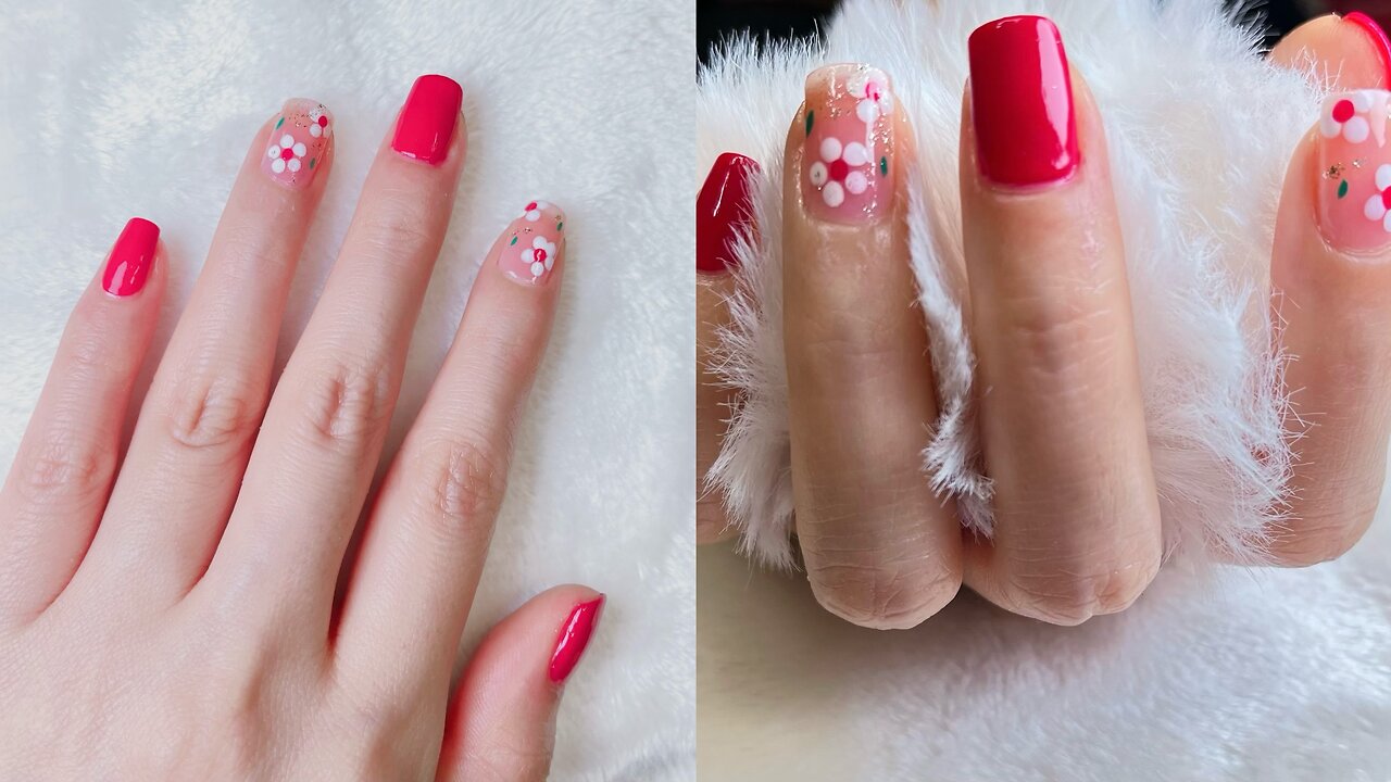 #04 Fun/Simple/Easy Nail Art Design for Valentine 2024