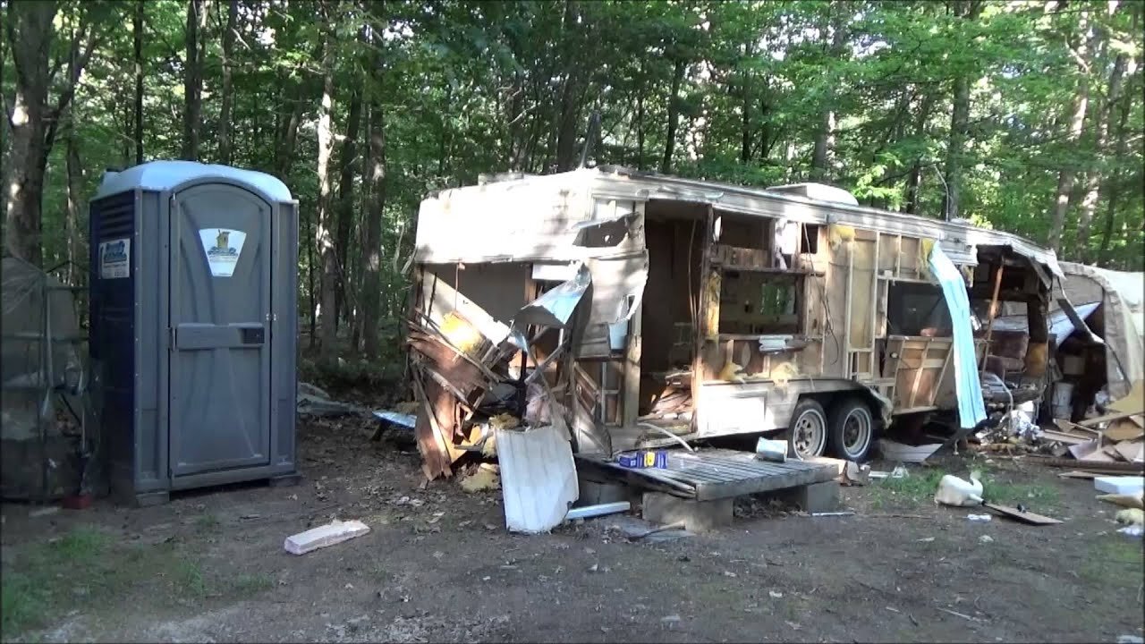 12 Gauge Shotgun Camper Demolition