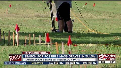 Day 6 of mass graves search continues in Tulsa