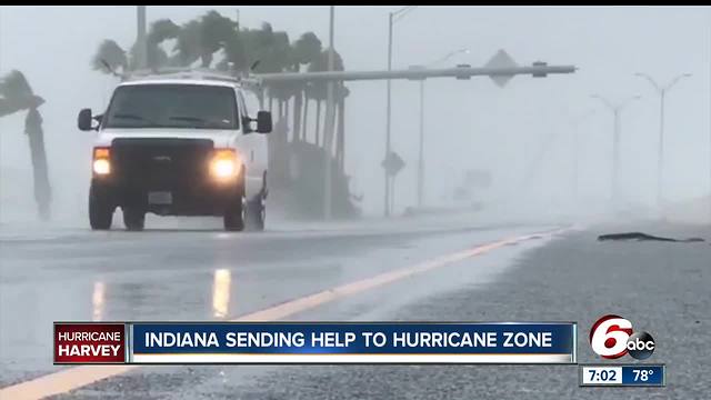 Gov. Holcomb approves deployments, resources to help with Harvey relief; National Guard on standby