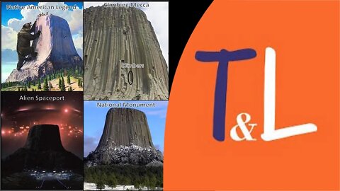 Devil's Tower Mountain in Wyoming, and its legendary story