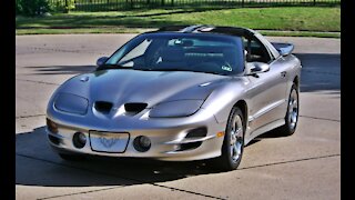 2002 Pontiac Trans Am Firehawk Edition LS1 5.7L Automatic T-Top Silver Pewter