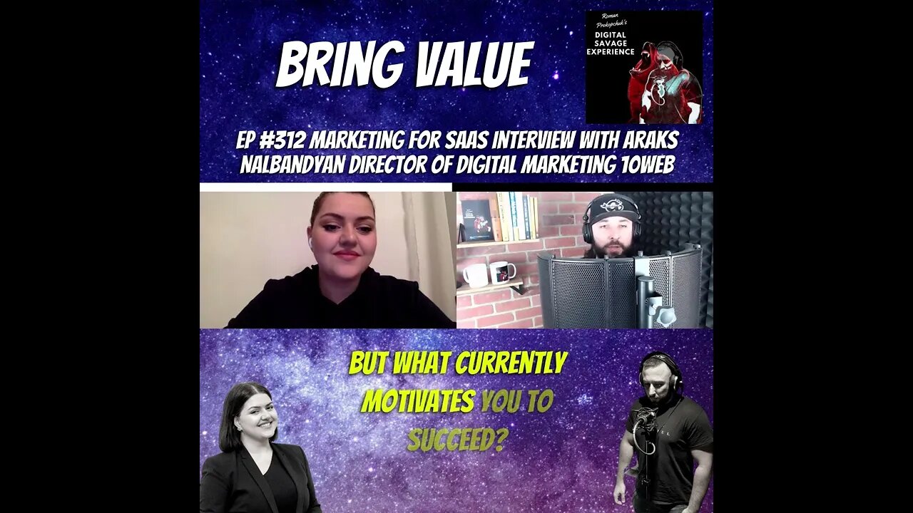 Bring Value - Clip From Ep 312 Marketing for SaaS Araks Nalbandyan