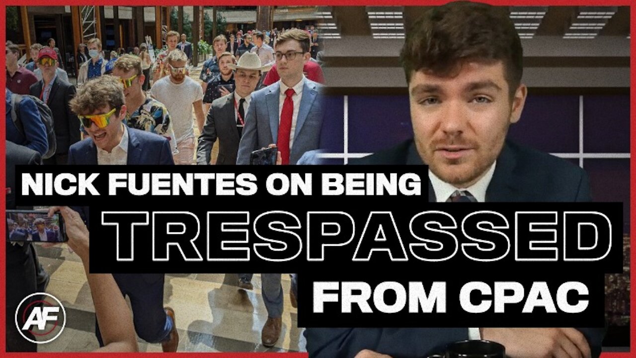 "America Uncanceled" CPAC Uses State FORCE To CANCEL Campus Conservative Nick Fuentes