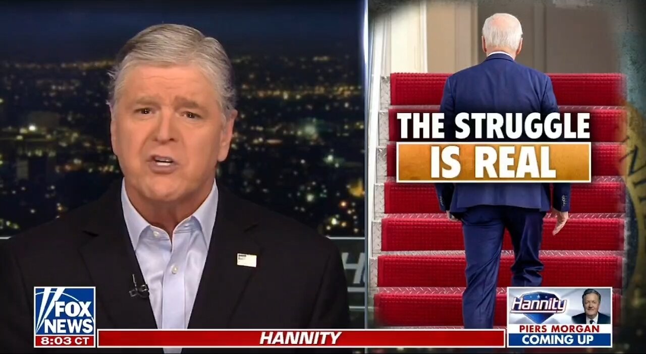 Hannity: Biden Is Running In Empty