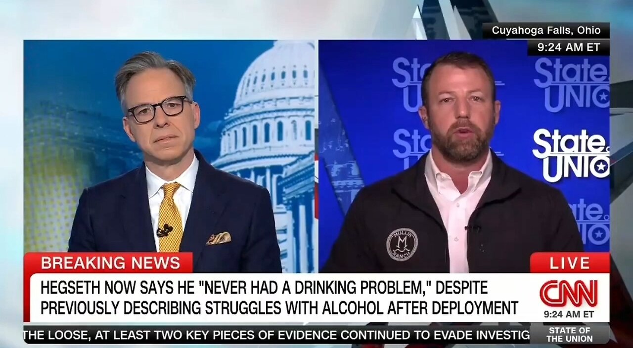 Sen Markwayne Mullin Defends Hegseth: What About Media And Politicians Drinking?