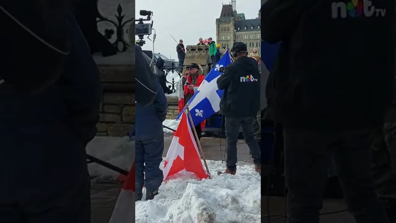 Lady Gives Great Speech At Freedom Protest March 5 2022