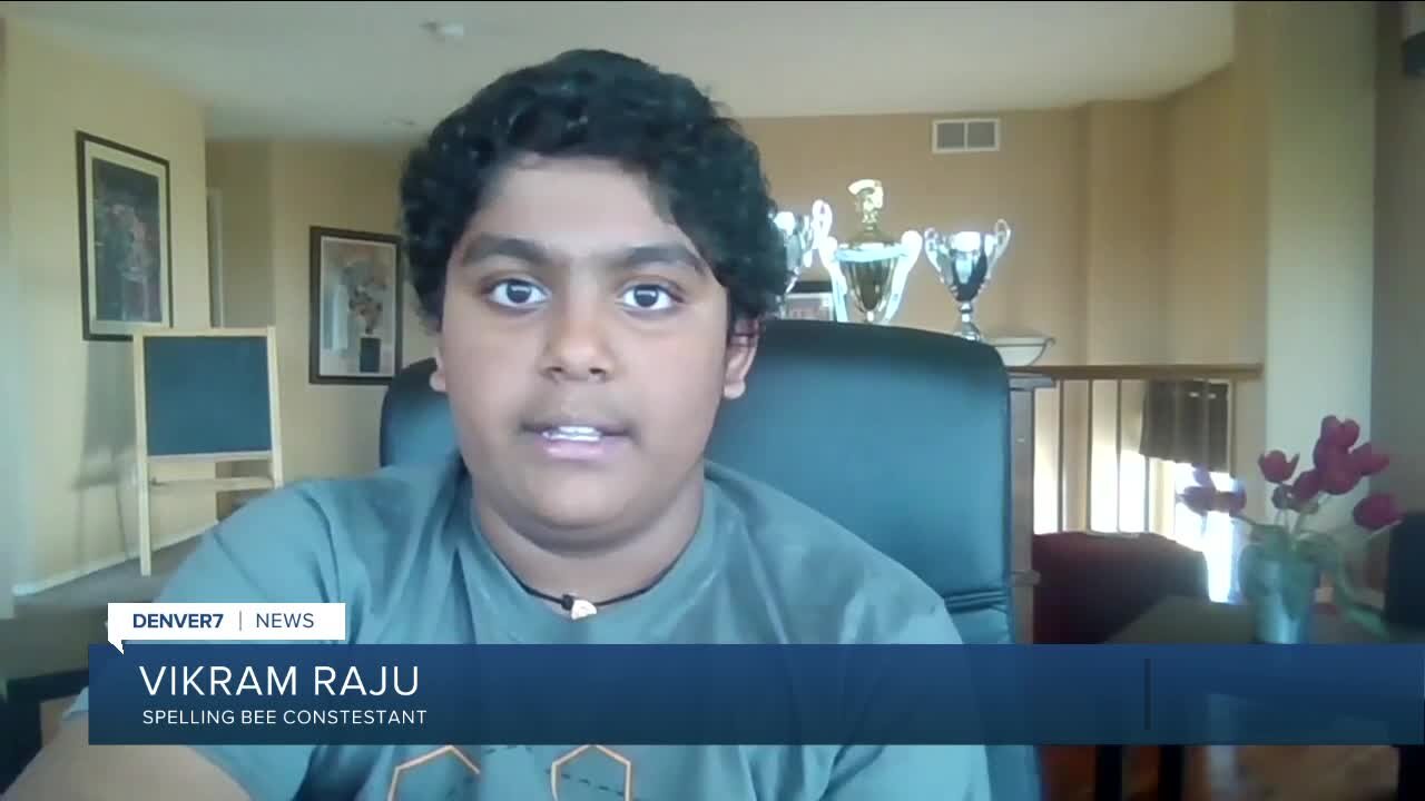 Colorado student in today's Spelling Bee quarterfinals