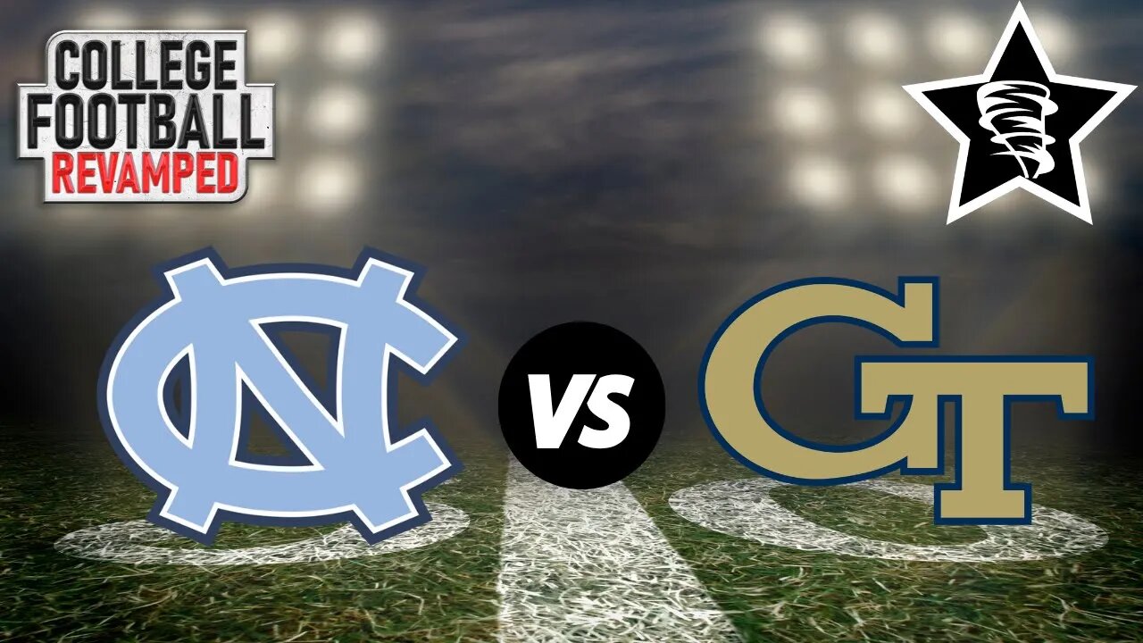 NCAA Football 14 - CFB Revamped - Dynasty Mode - North Carolina vs Georgia Tech