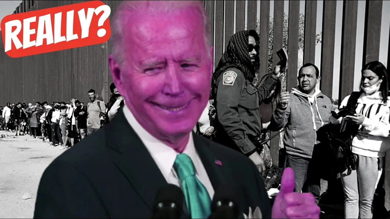 BIDEN To FINALLY visit The Southern Border??? 😂😂😂.