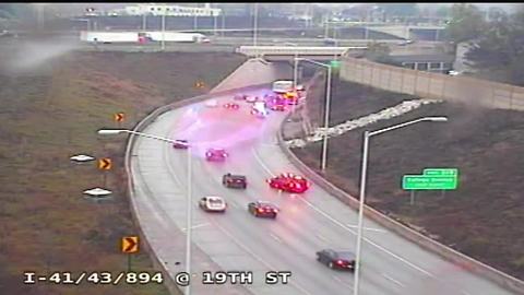 Milwaukee County Sheriff’s Deputies respond to multiple freeway crashes Saturday