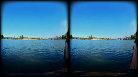 VR = 180° = Calm = Lake = Waves = and = Sounds = to = Relax = 4K = 25 Minutes