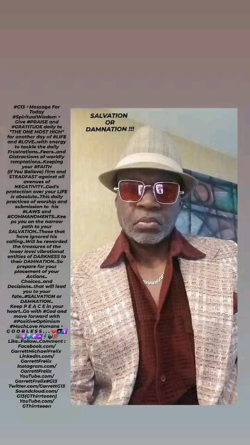 ▪︎SALVATION OR DAMNATION▪︎