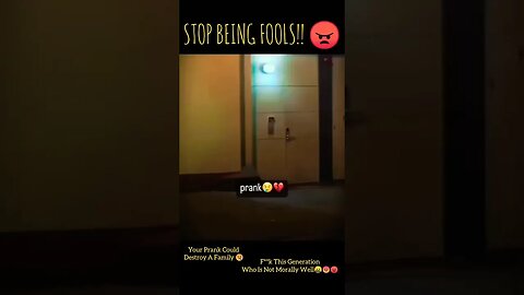 He LOST his Life Due to a PRANK😢💔 Stop This Shit Please 🙏🙏🙏#decipline#care#selfcare#prank#bycott