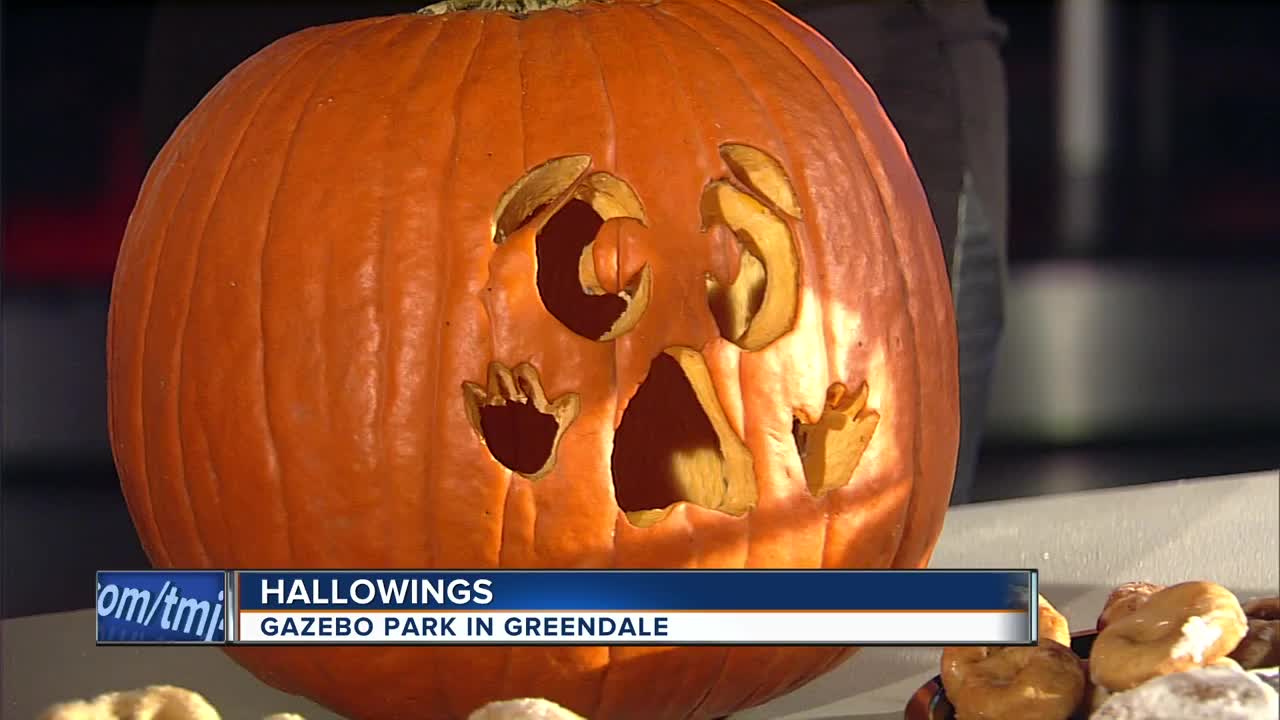 Carve some pumpkins this weekend at 'Hallowings' at Gazebo Park in Greendale