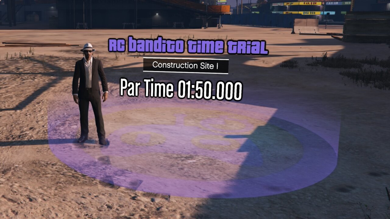 GTAV - RC Bandito Time Trial - Construction Site I 6-30-22