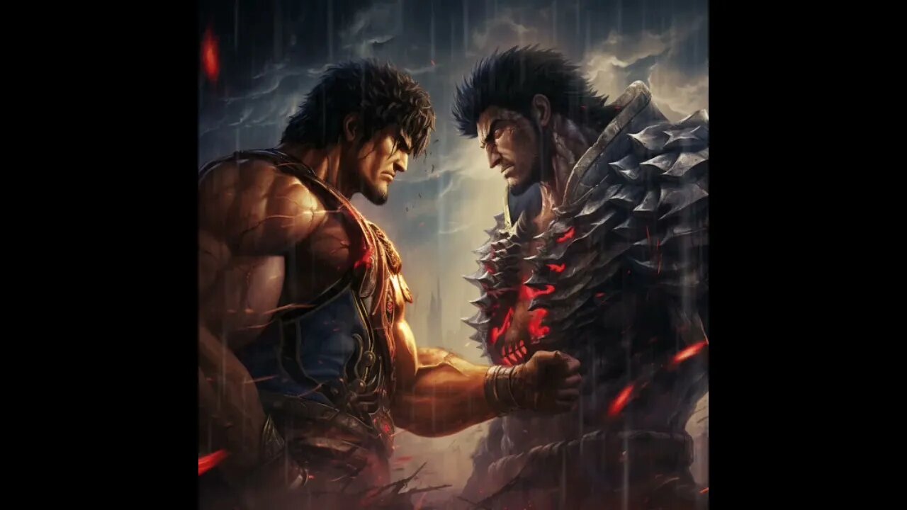 Fist of the Northstar Raoh vs Kenshiro theme