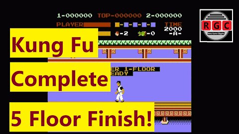 Kung Fu - 5 Floor Game Finish - Retro Game Clipping