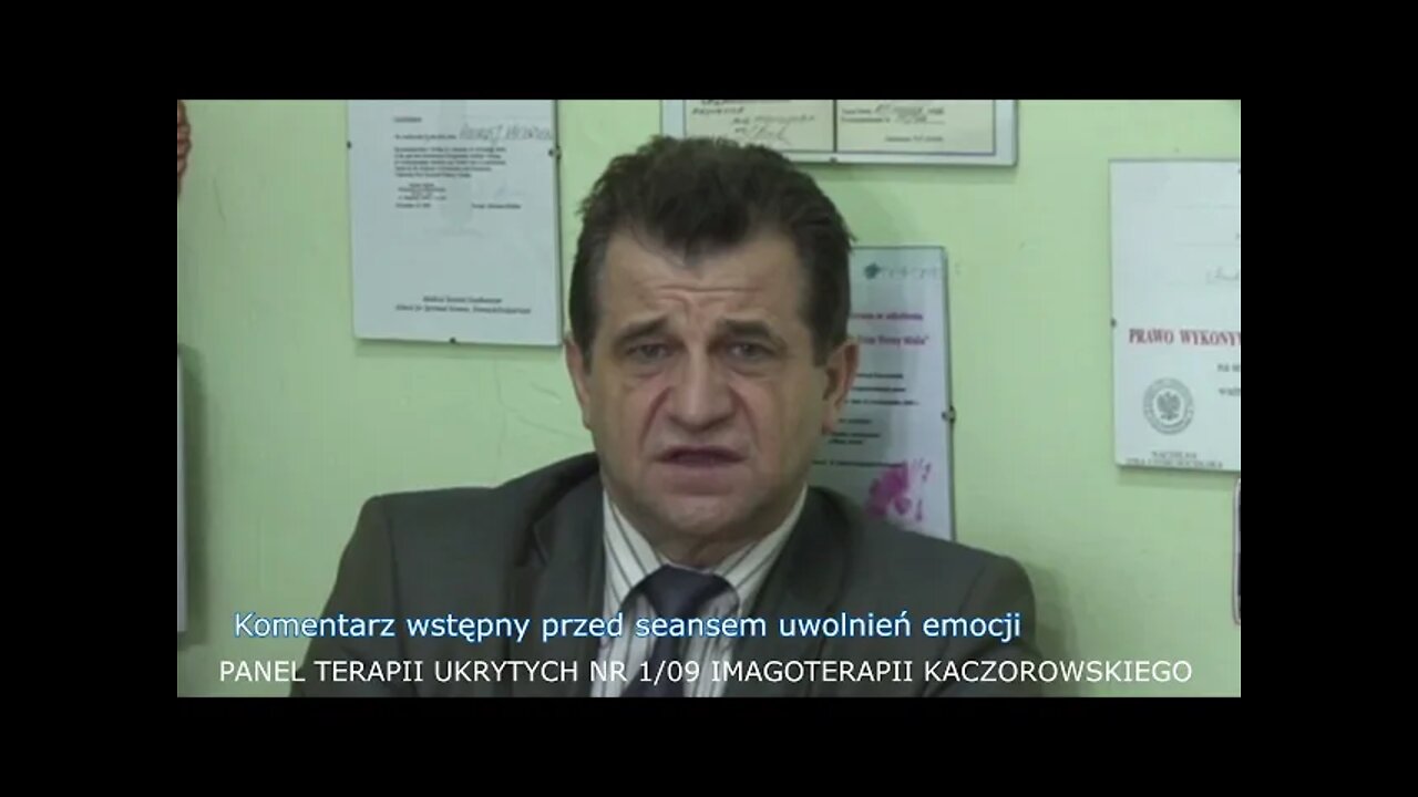 UWOLNIENIE ENERGII I BYTÓW-ODPROWADZENIE DO ŚWIATŁA,PROBLEMY Z EMOCJAMI I TOŻSAMOŚCIĄ/2009©TV IMAGO