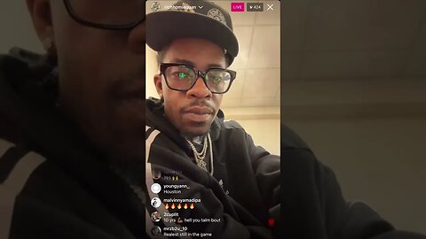 Rich Homie Quan Instagram Live. Quan Shows His Fans Sum Love & Vibe To Songs With His Guyz 21.01.23.