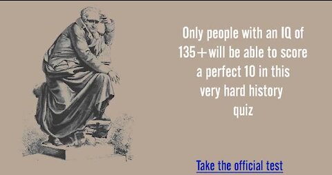 History Quiz