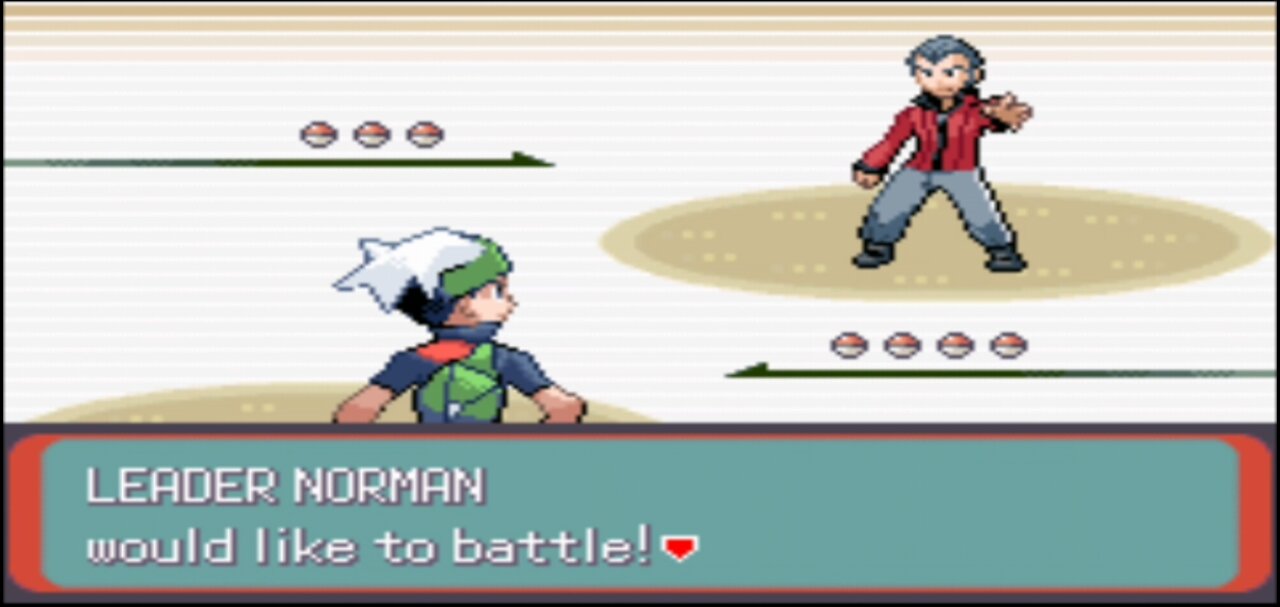 Pokemon Emerald - Petalburg Gym Leader Battle: Norman