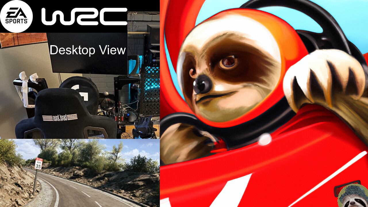 Sloth goes back to Spain! #simracing #WRC #EASPORTSWRC