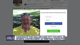 Man with past allegation of sexual assault running for Walled Lake City Council sparks controversy