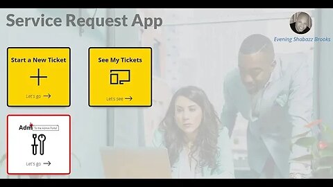 Service Request App - Preview