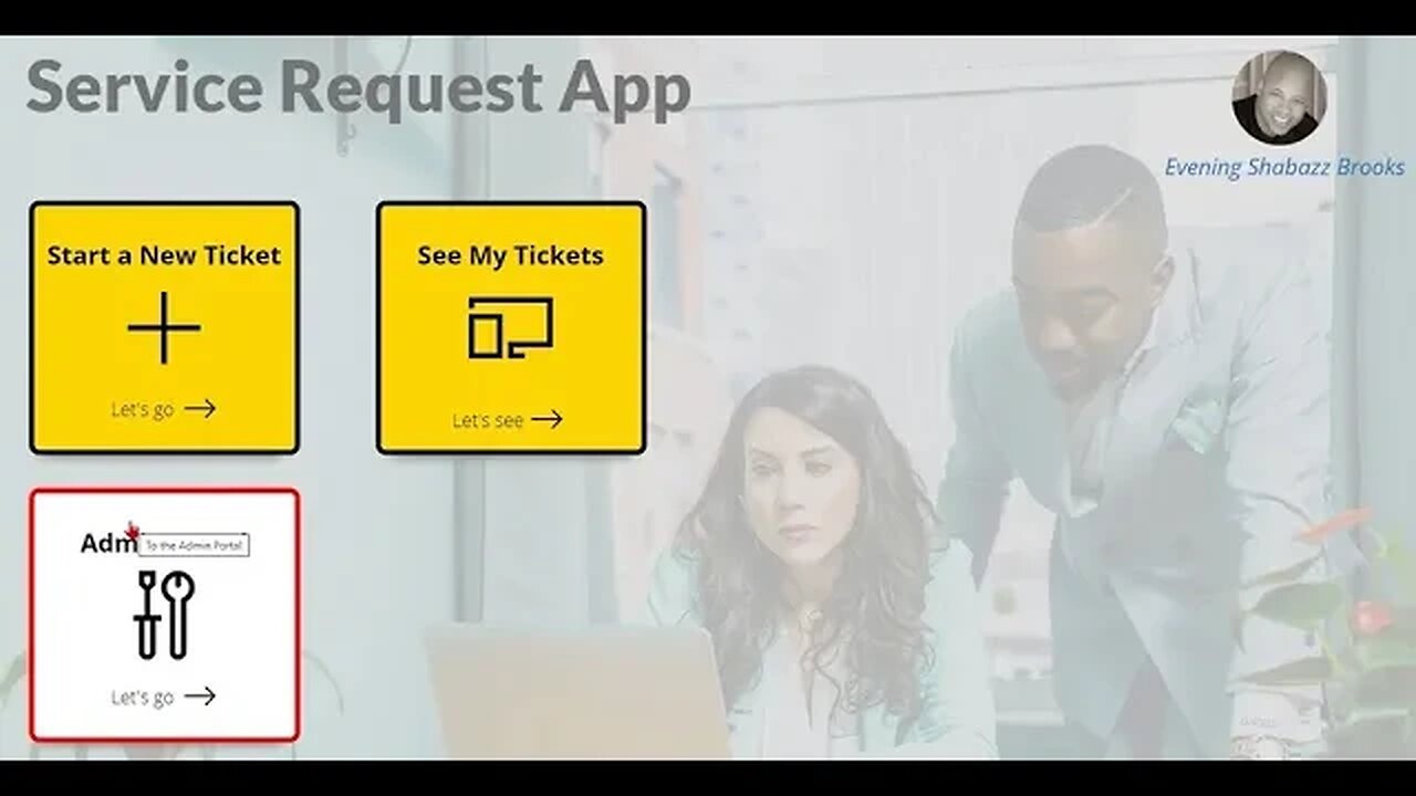 Service Request App - Preview