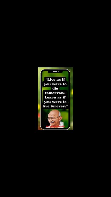 Mahatma Gandhi Education Quotes #shorts #quotes #trending #education #viral #ytshortsindia #life