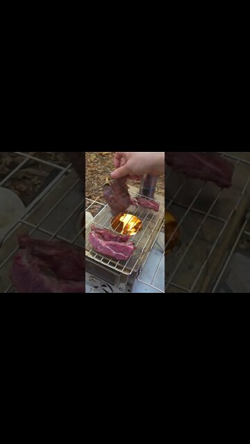 Hot Tent Camp and Beef Brisket Tacos.