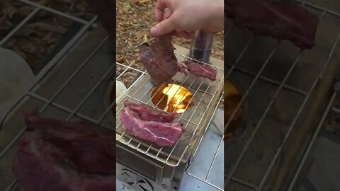 Hot Tent Camp and Beef Brisket Tacos.