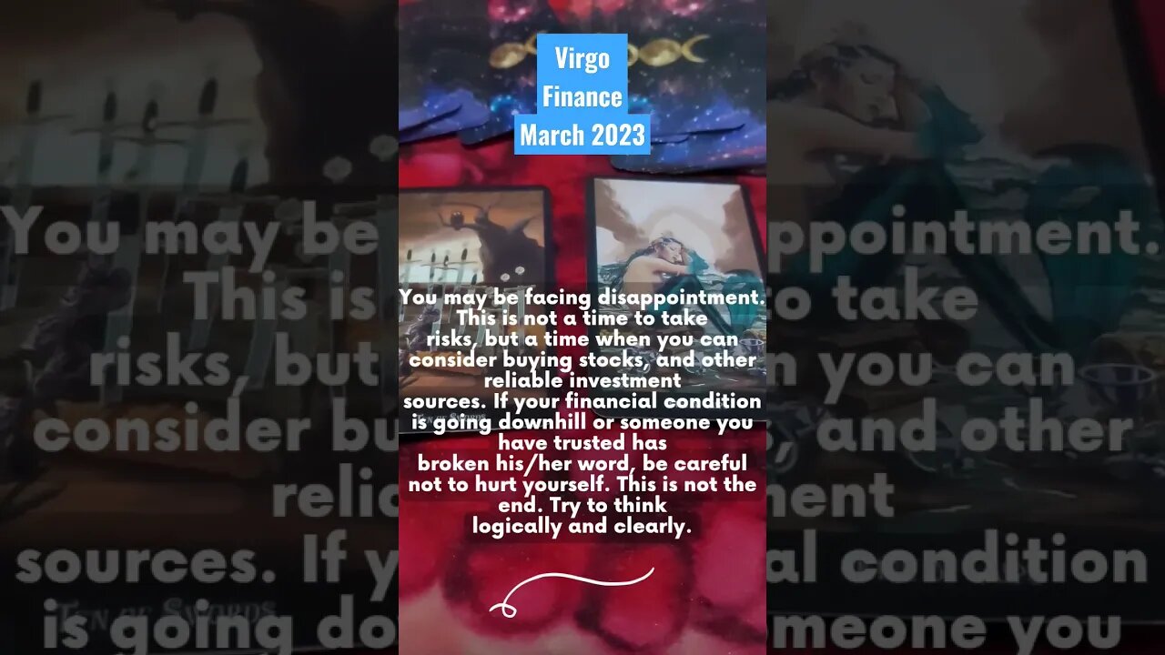 Virgo Finance March 2023 #tarot #finance #tarotreading #virgo