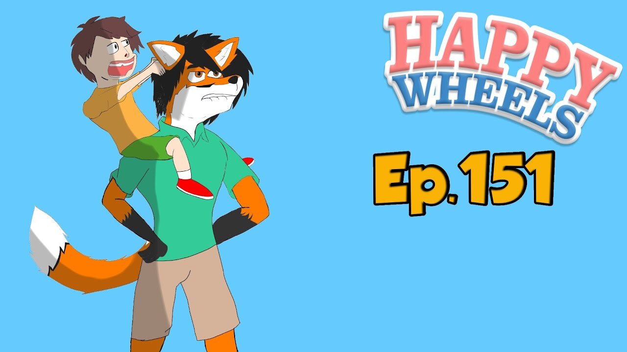 Happy Wheels[Ep.151]3Endings(Impossible) w/Tailsly