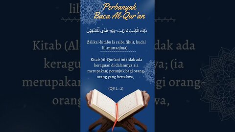 Alquran adalah petunjuk bagi orang yang bertaqwa