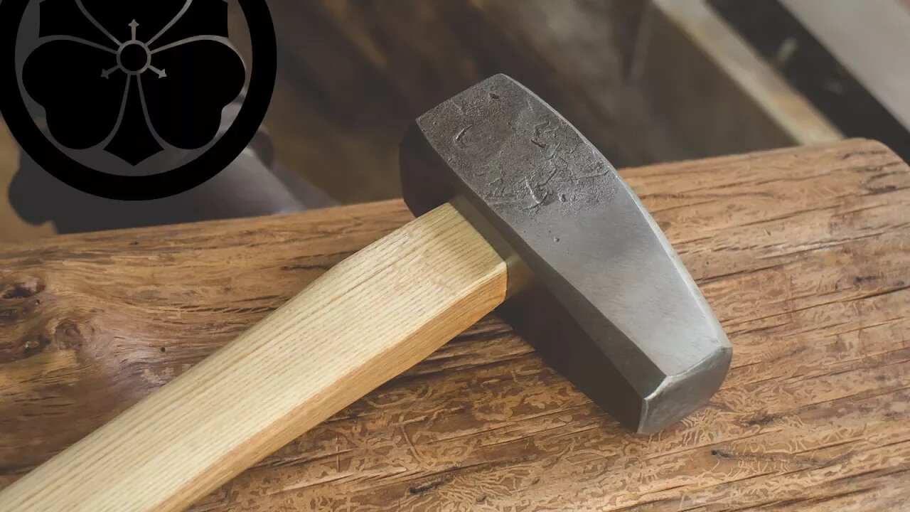 Making a Handle for a Japanese Swordsmithing Hammer - no wedges