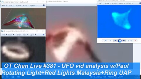 Pauls UFO video analysis+Topics - Next Bunch of alleged UAPs_UFOs to look over! ] - OT Chan Live-381