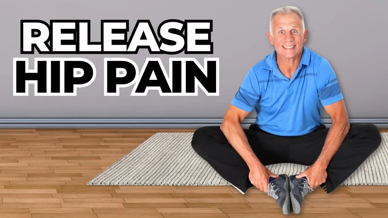 RELEASE Hip Pain Fast With FOCUSED Stretches! Any Age