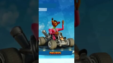 Pinstripe Idle Animation - Crash Team Racing Nitro-Fueled