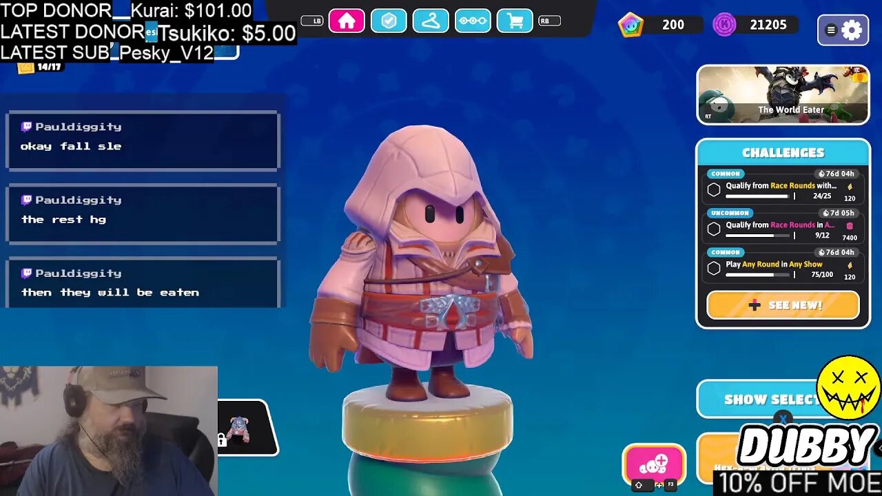 PLAYING FALL GUYS AND OTHER GAMES! Live with Restream