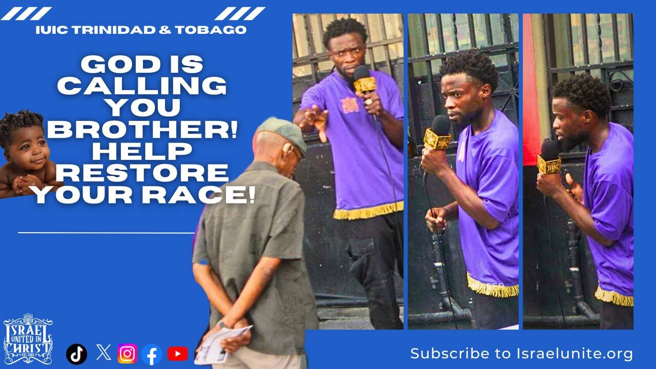GOD IS CALLING YOU BROTHER! HELP RESTORE YOUR RACE!