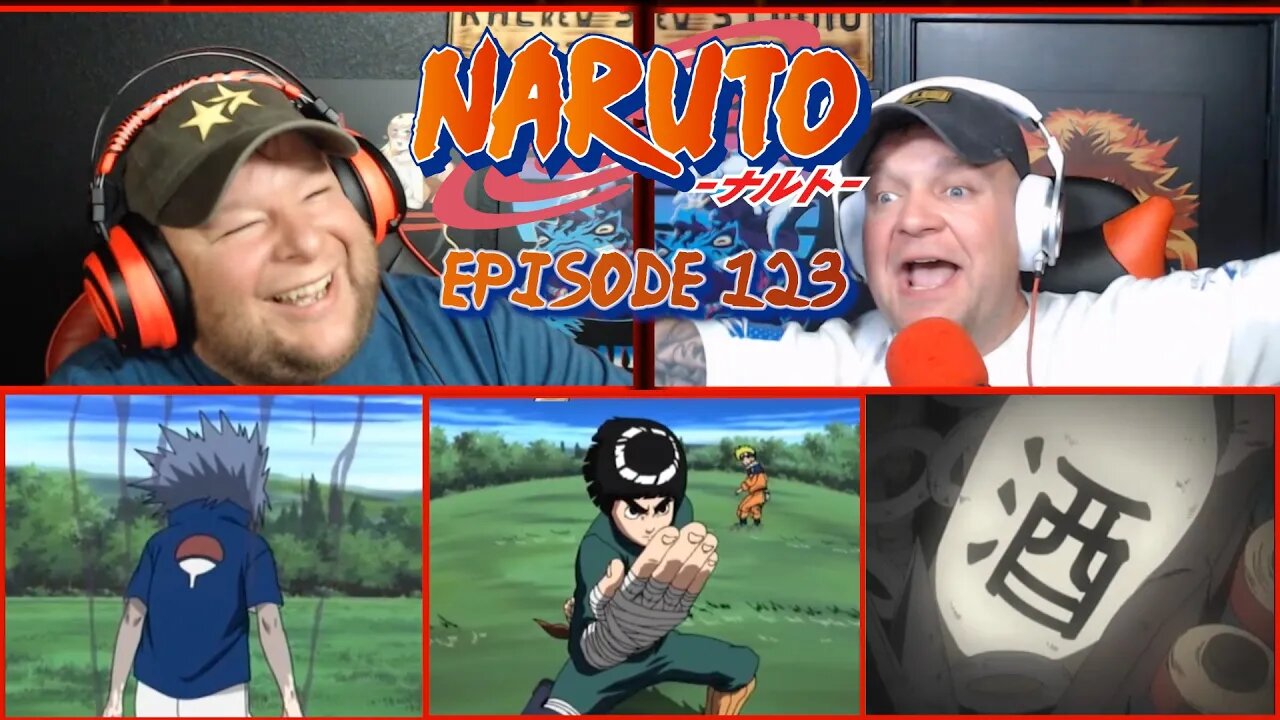 Naruto Reaction - Episode 123 - The Leaf's Handsome Devil!